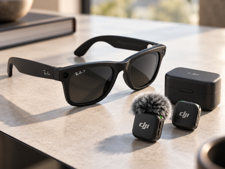 Ray-Ban Meta + DJI Mic Mini 2: el combo para creadores de contenido