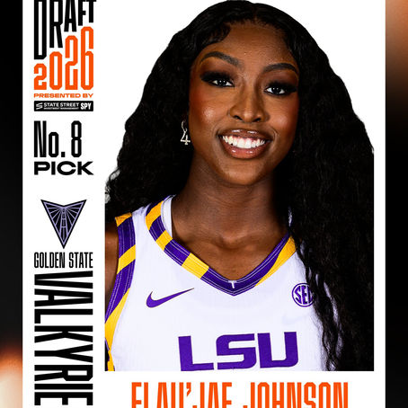 Golden State Valkyries Select Flau'jae Johnson with the No. 8 Pick in the 2026 WNBA Draft 