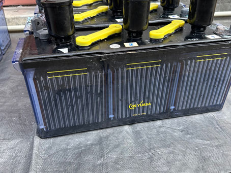 自家発電のバッテリーを交換しました