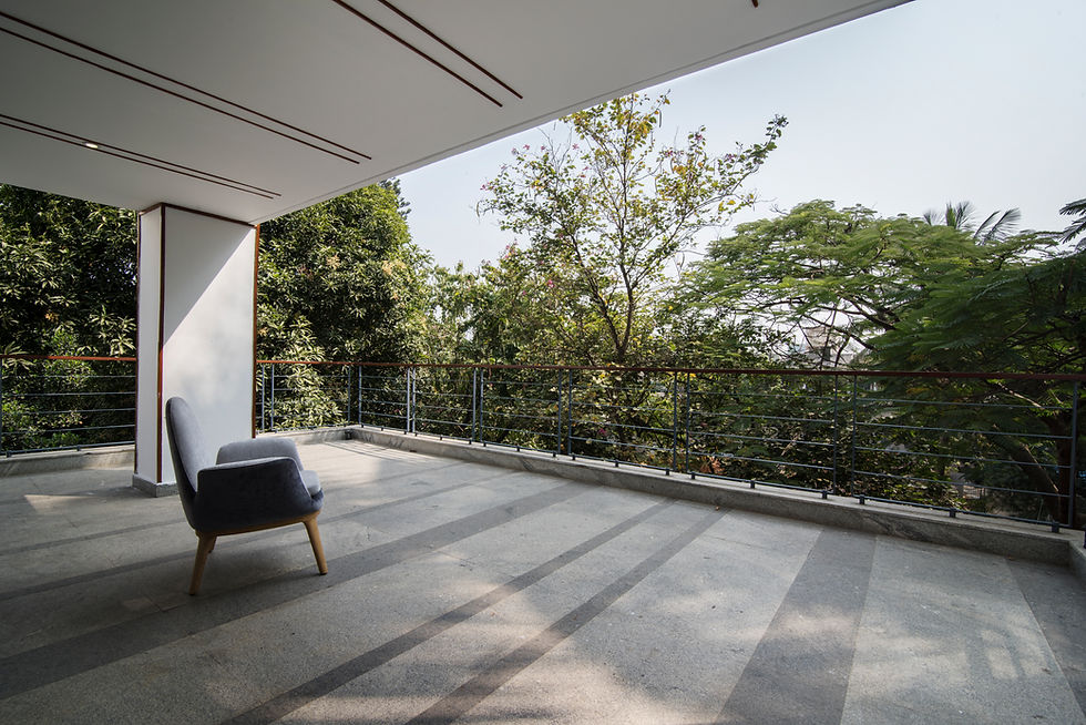 Ramachandran Apartments- Deck View
