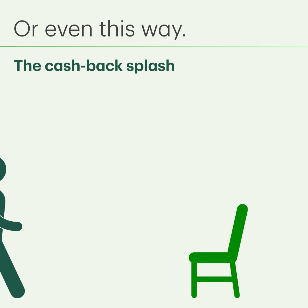 cash back splash