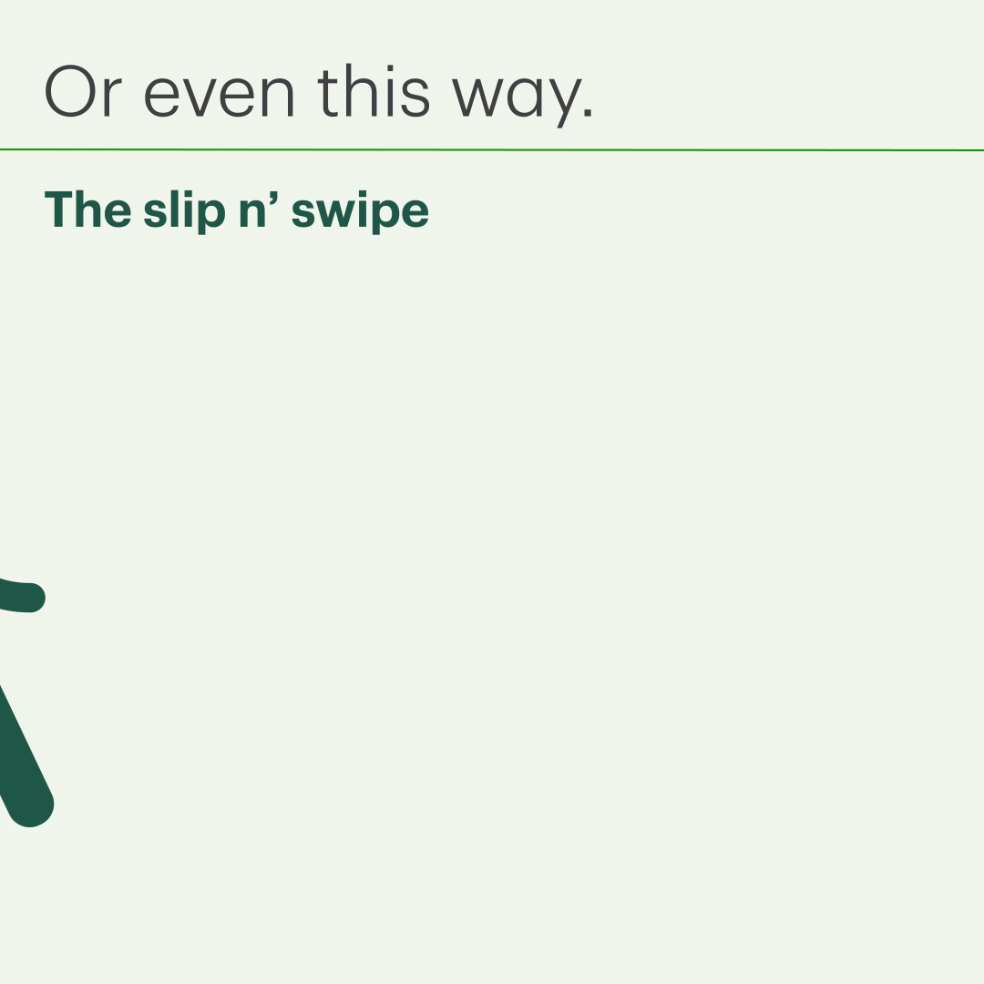 slip n' swipe