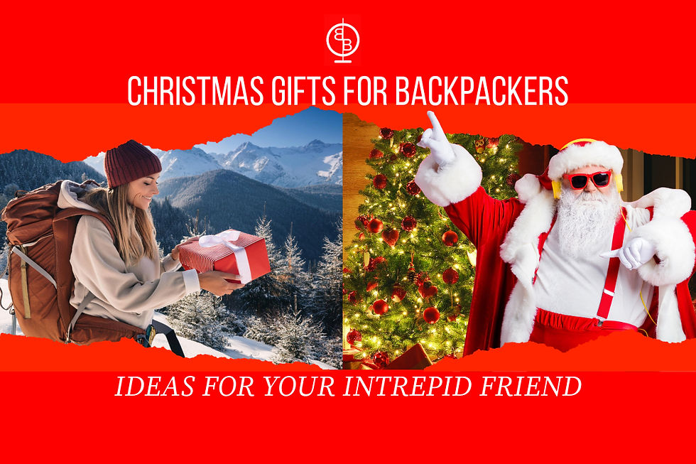 Backpacking gifts for backpackers 