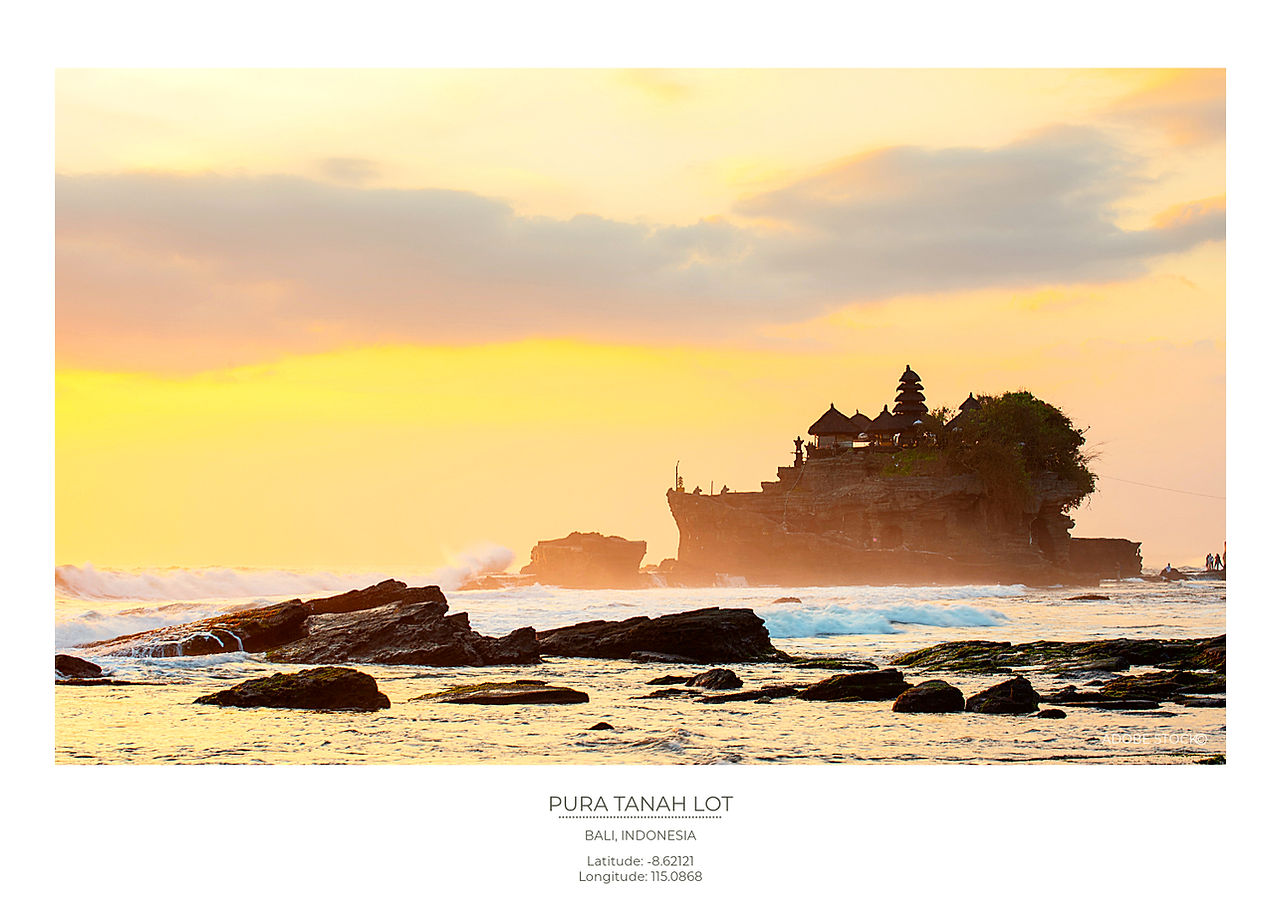 Pura Tanah Lot Bali Water Temple 