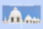 A blog post cover of Leon cathedrals rooftop with white domes and ornamental architecture title reads "Leon Cathedral, Nicaragua. Blueprint Series"