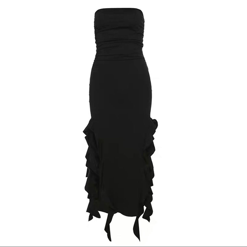 Thumbnail: Ruffle maxi dress