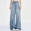 Thumbnail: Wide leg denim jeans