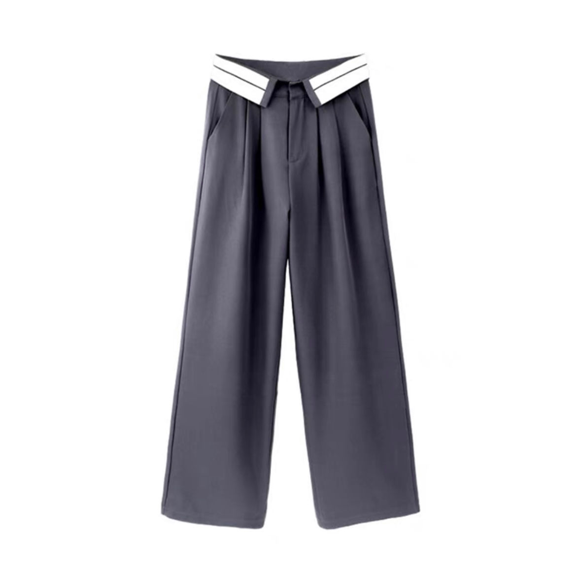 Flip waist trousers