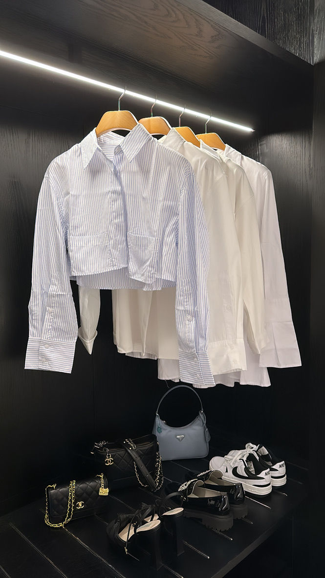 Thumbnail: Basic crop shirt