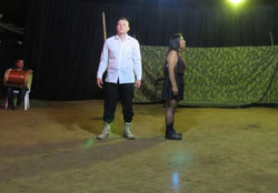 teather workshop Frieden Kolumbien