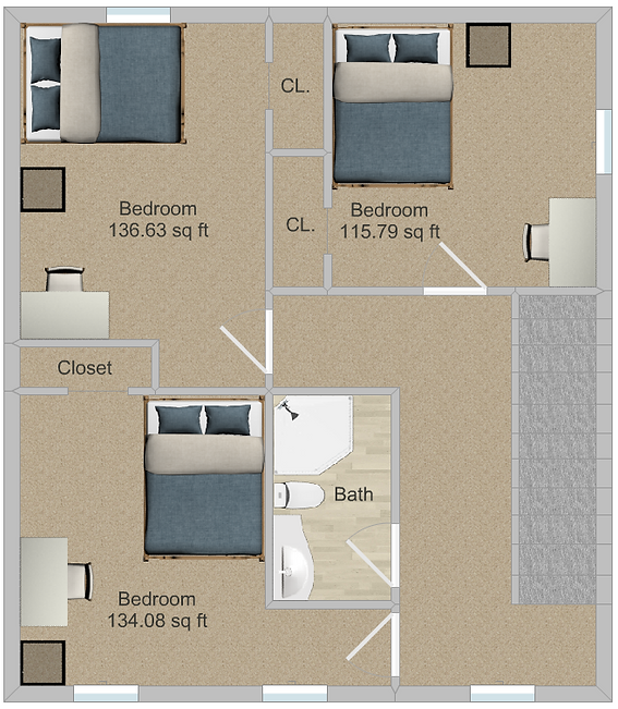 Go Gopher Rentals Floorplans - House for rent in dinkytown, MN