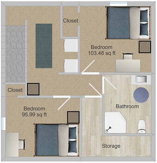 Go Gopher Rentals Floorplans - House for rent in dinkytown, MN