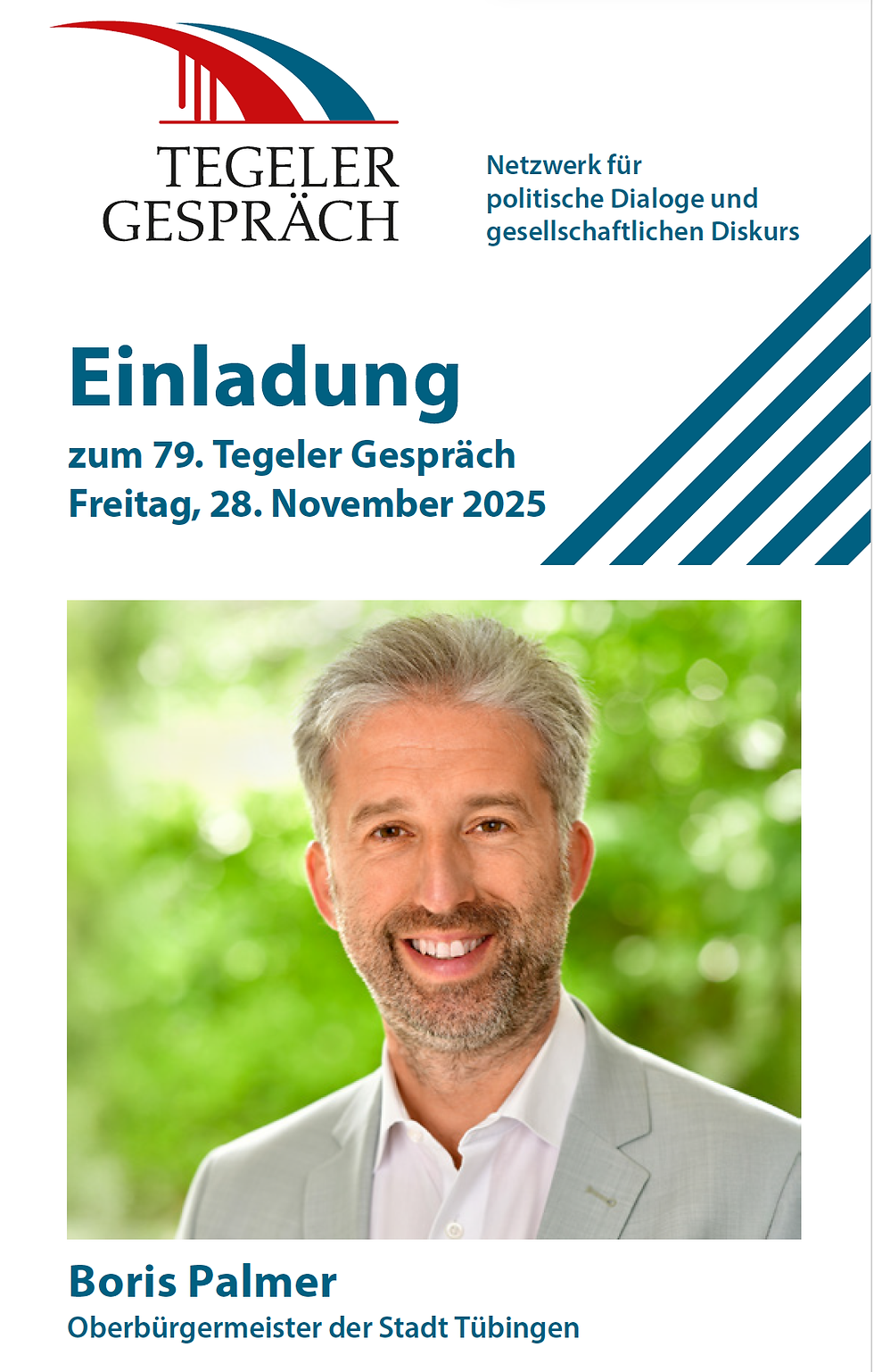79. Tegeler Gespräch mit Boris Palmer