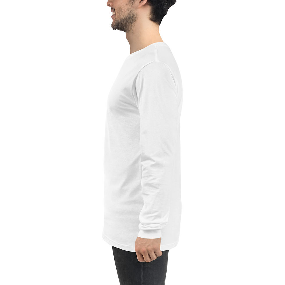 サムネイル： Unisex Long Sleeve Tee BK B01