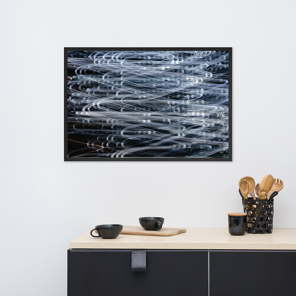 Thumbnail: Framed photo paper poster　LightART 7675