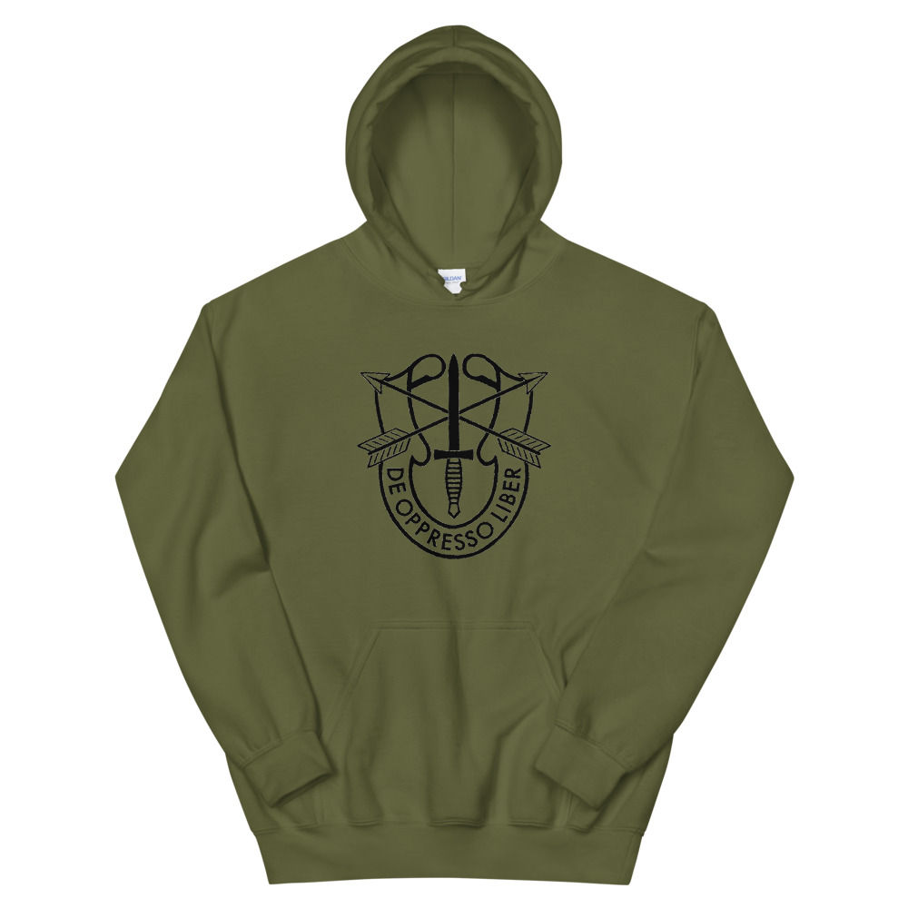 Hoodie - Special Forces Crest (OD)