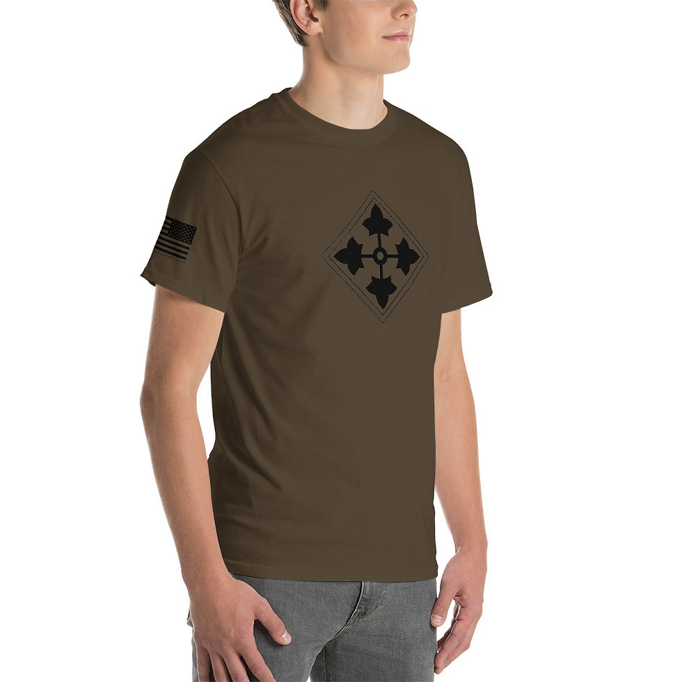 Thumbnail: US Army 4th ID MP TEE - SAND/OD