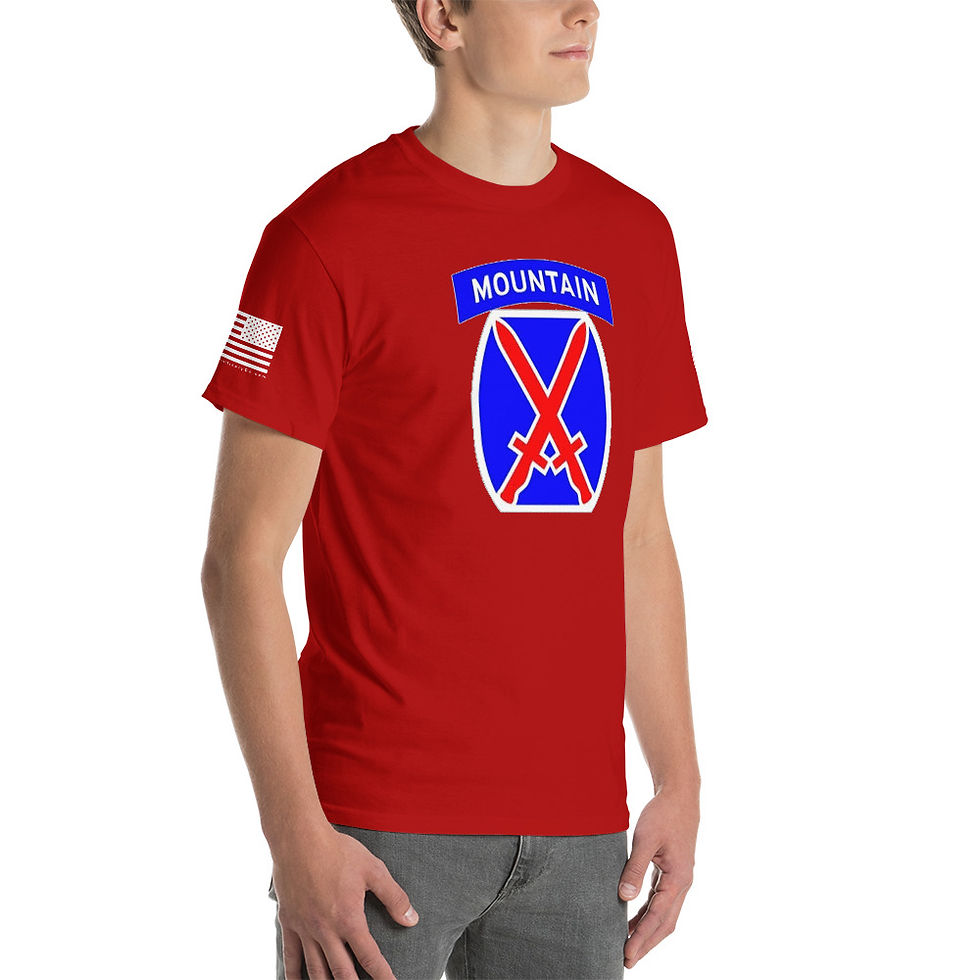 Thumbnail: 10th Mountain Division T-Shirt - COLOR/Black