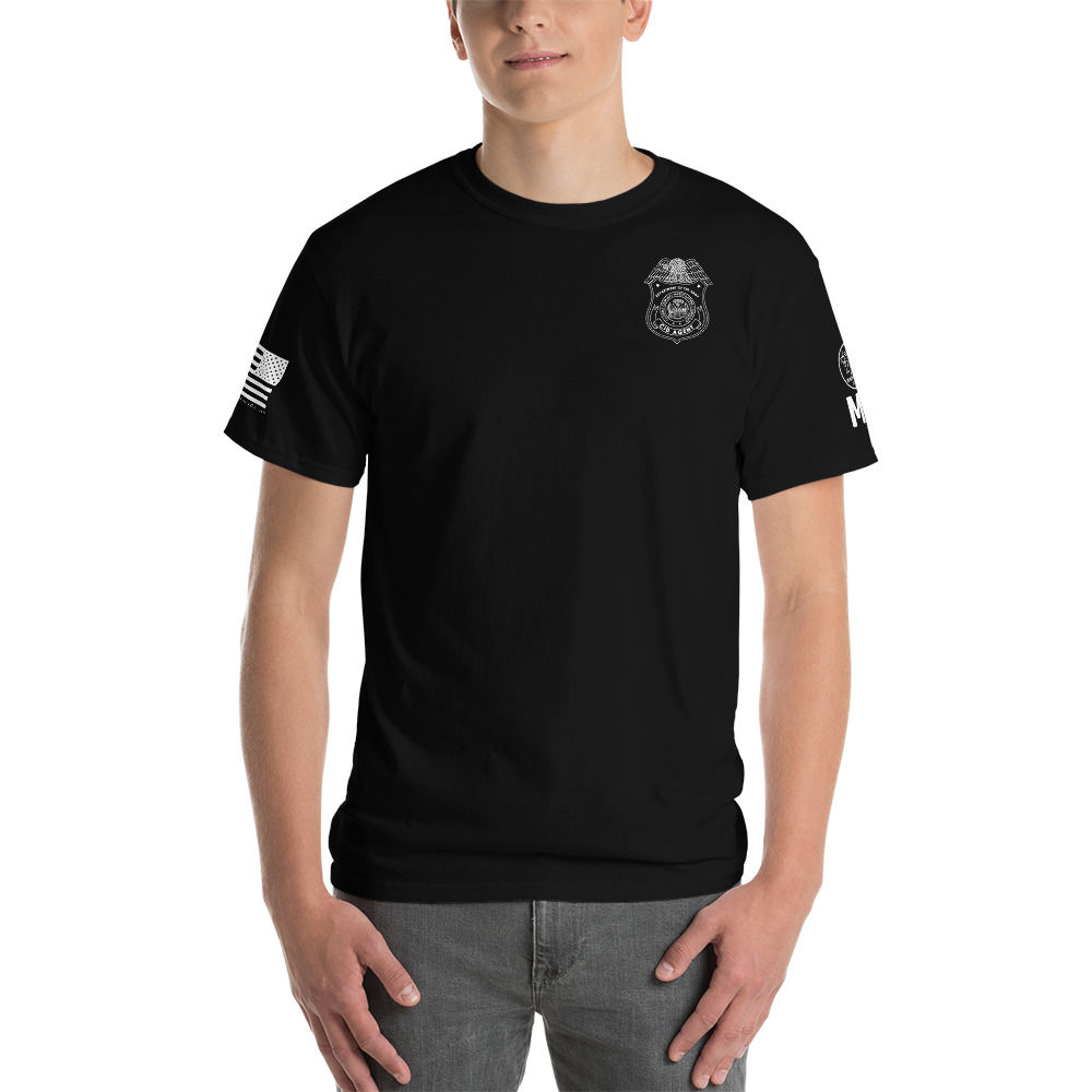 US Army CID Agent Badge T-Shirt - BLACK