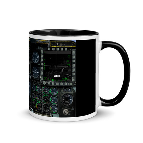 A10 Warthog Instrument Panel Coffee Mug