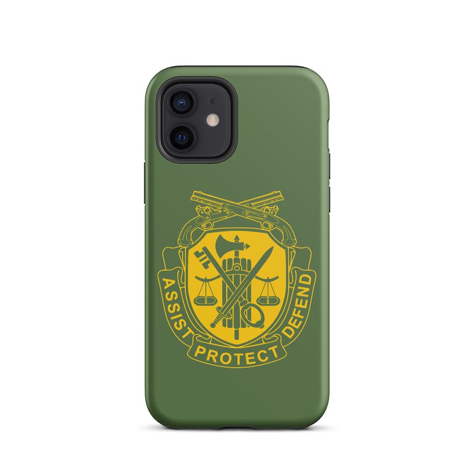 Thumbnail: iPhone Tough Case - MP Regimental Crest