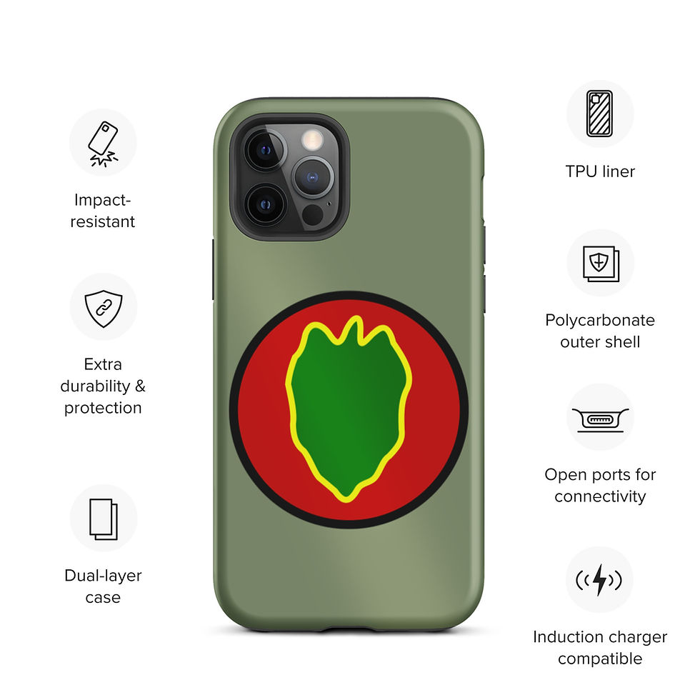 Thumbnail: Tough iPhone Case - US Army 24th Infantry Division