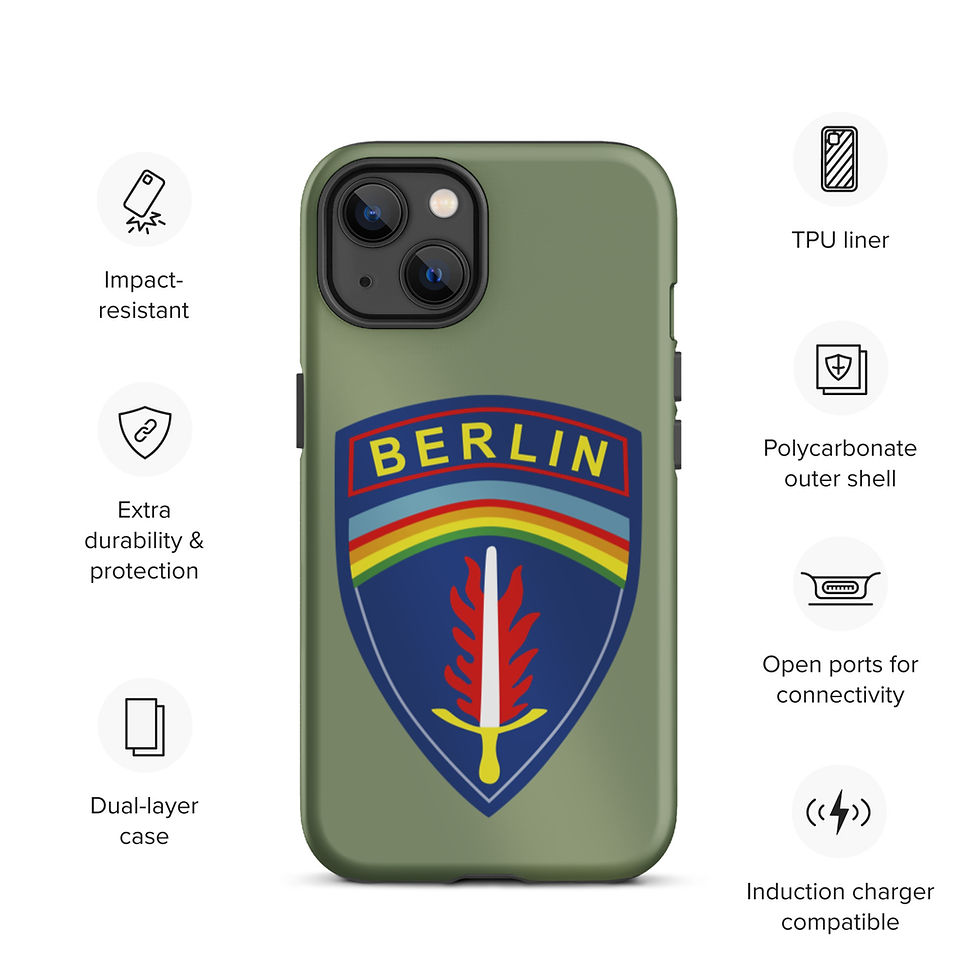 Thumbnail: Tough iPhone Case - Berlin Brigade
