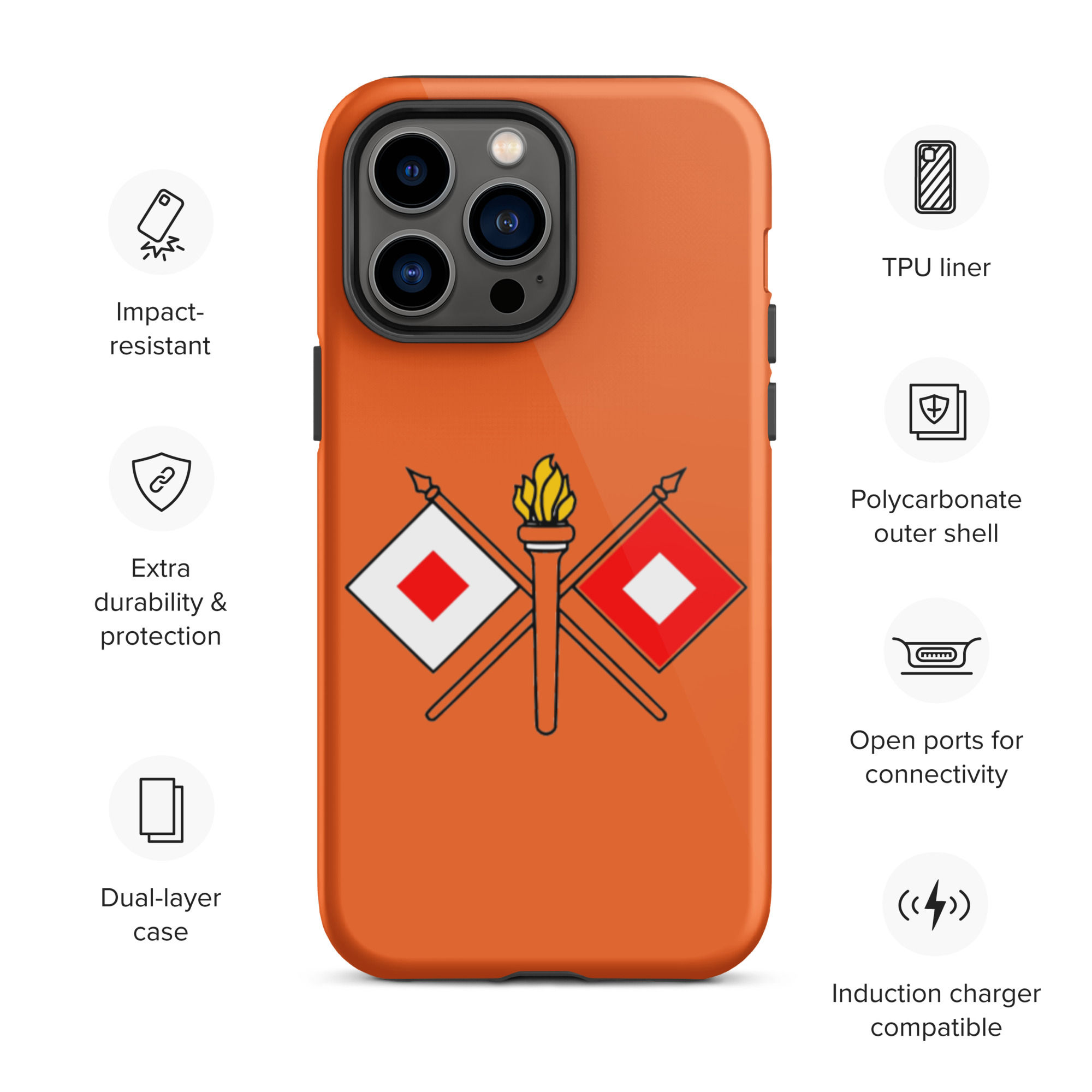 Tough iPhone Case - US Army Signal Corps