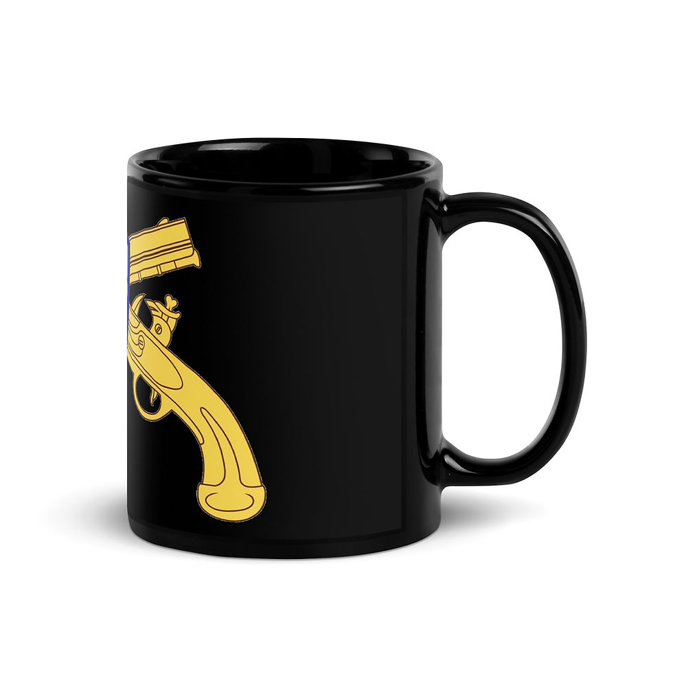 Thumbnail: 59th Ordnance Brigade Crossed Pistols Coffee Mug