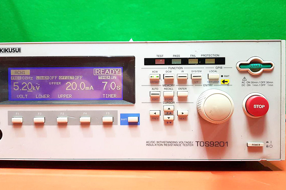 Kikusui TOS9201 AC/DC Withstanding Voltage / Insulation Resistance