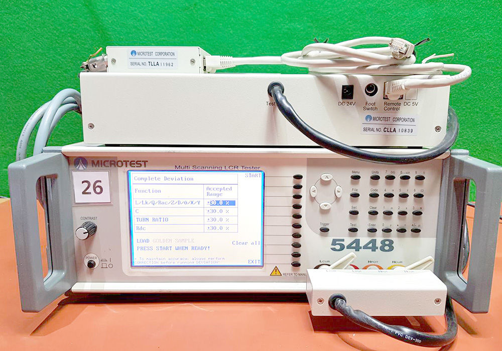 MicroTest 5448 Multi Scanning LCR Tester