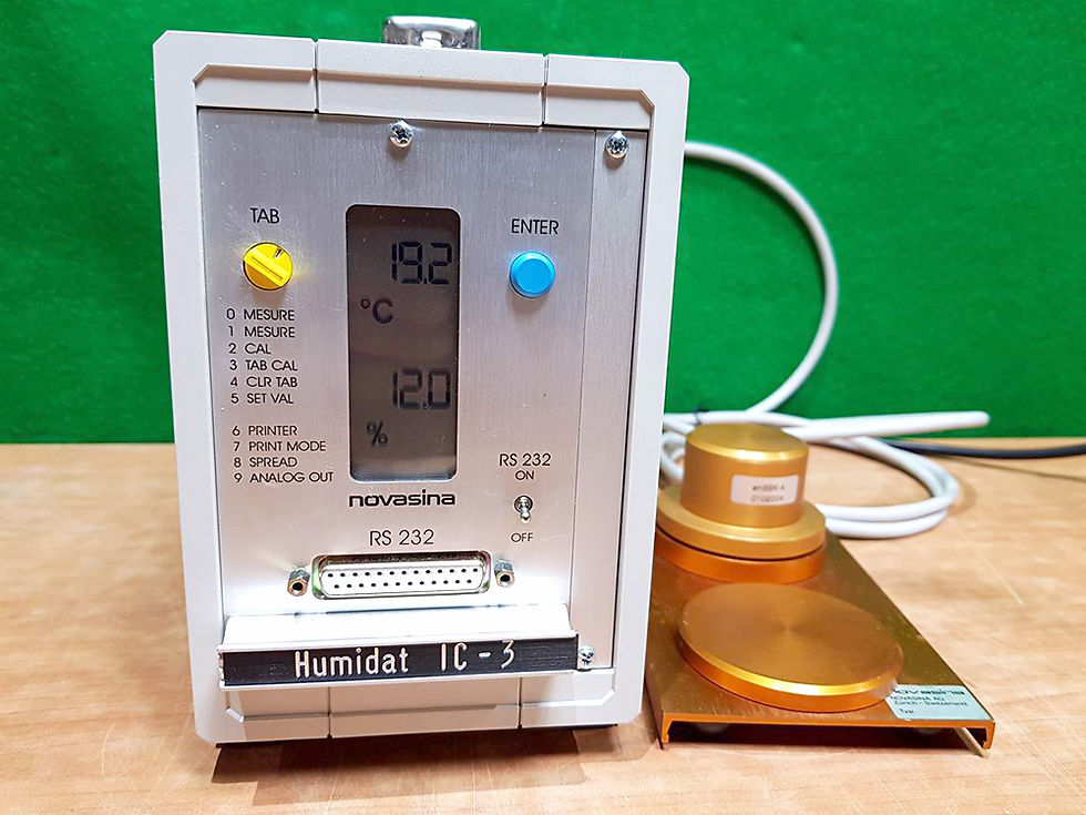Thumbnail: Novasina Humidat IC-3 Moisture Meter