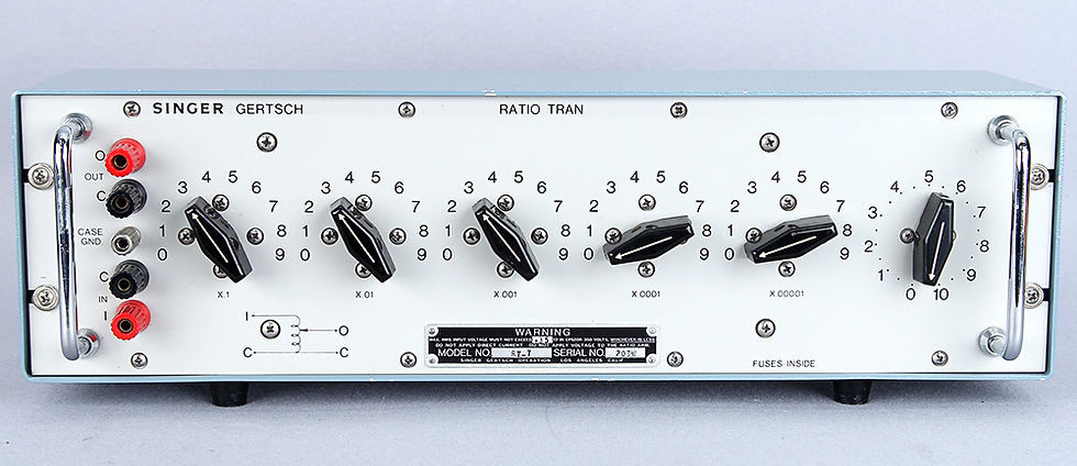 Thumbnail: Singer Gertsch RatioTran RT-7 Standard Ratio Transformer