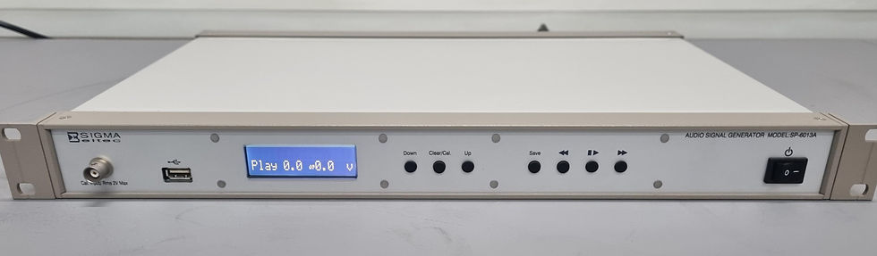 Thumbnail: SIGMA ELTEC SP-6013A Audio Signal Generator/ SP-6010B Speaker Power Monitor