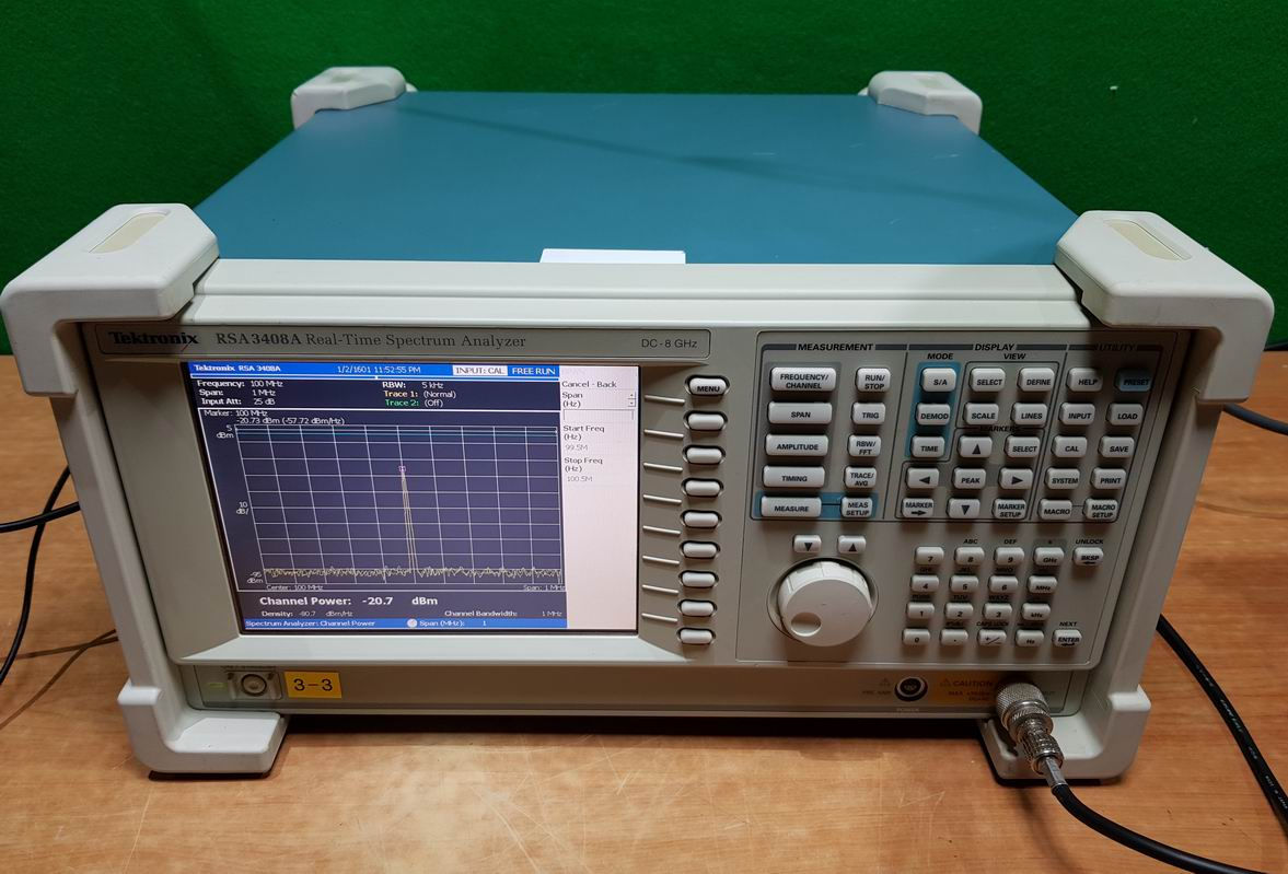 Tektronix RSA3408A DC-8GHz Real-Time Spectrum Analyzer