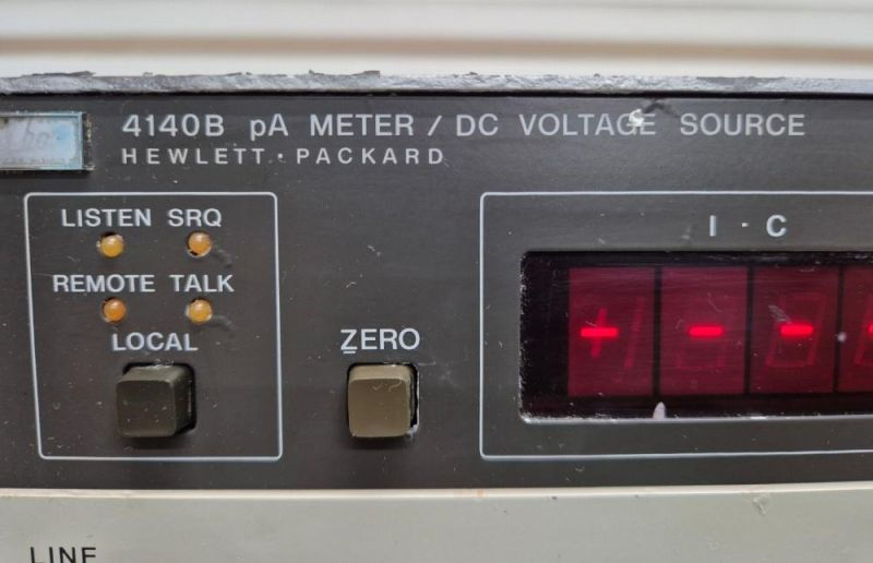 Thumbnail: HP 4140B pA Meter / DC Voltage Source