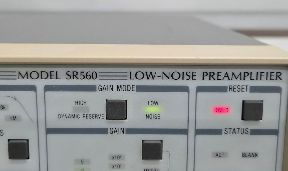 Thumbnail: Stanford Research Systems SR560 LOW NOISE Preamplifier