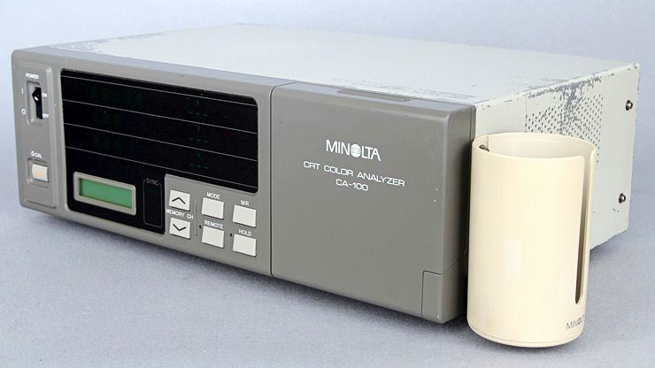 Thumbnail: Minolta CA-100 CRT Color Analyzer
