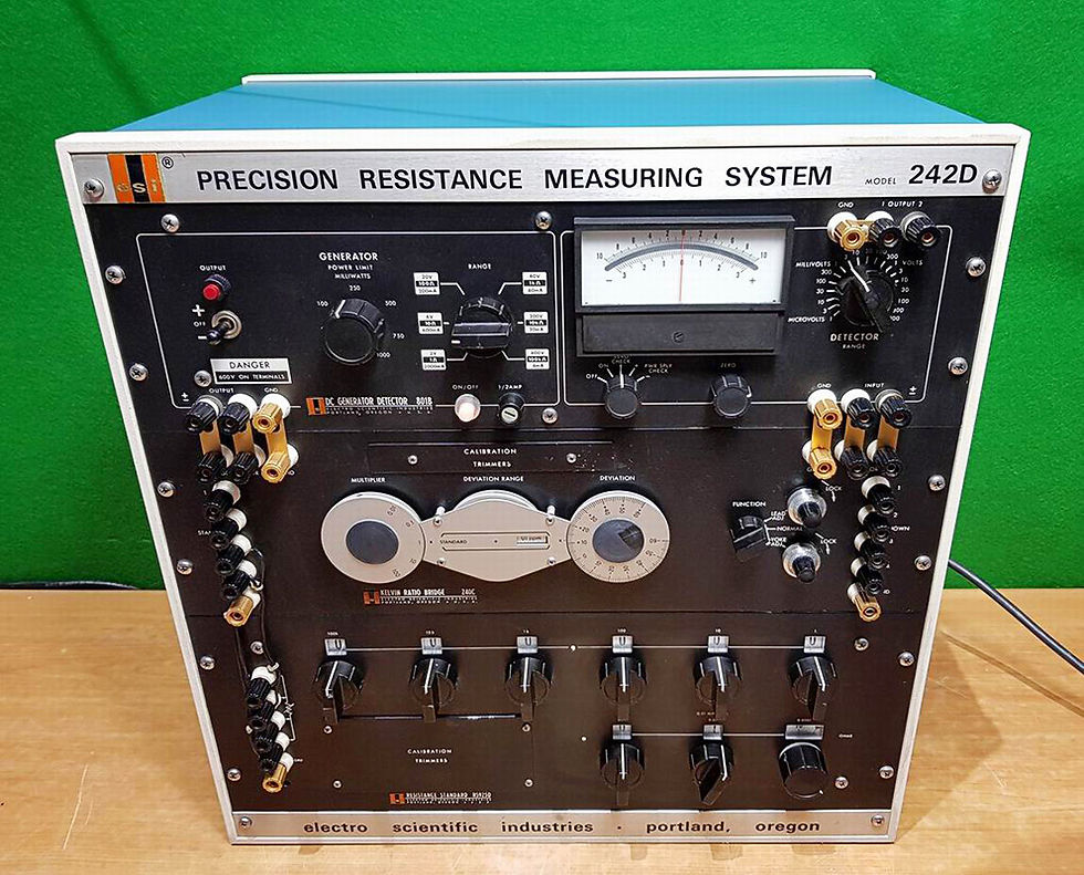 Thumbnail: ESI 242D Precision Resistance Measuring System
