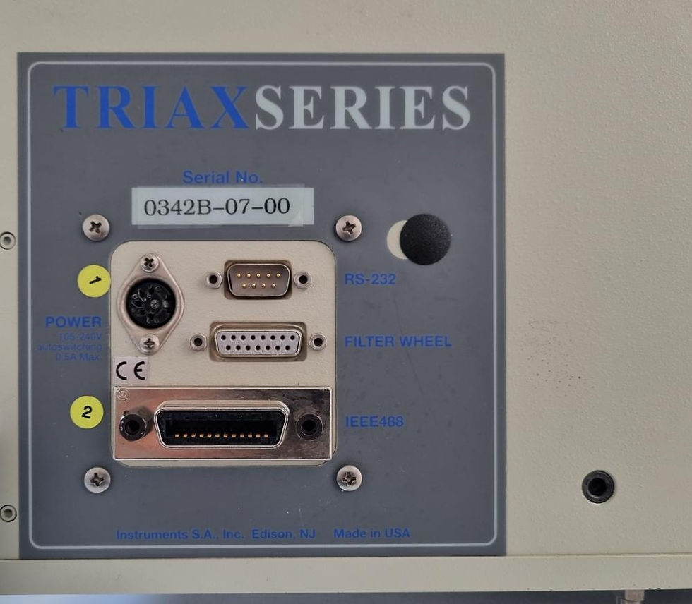 Thumbnail: Jobin Yvon SPEX Triax 320 Series Triple Imaging Axial Direct Drive Systems