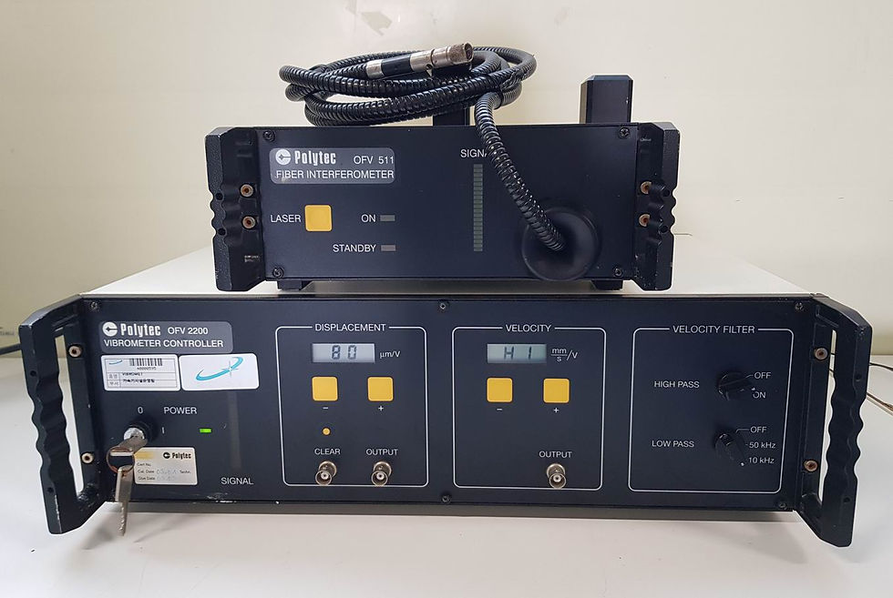 Thumbnail: Polytec OFV-511 OFV-2200 fiber interferometer