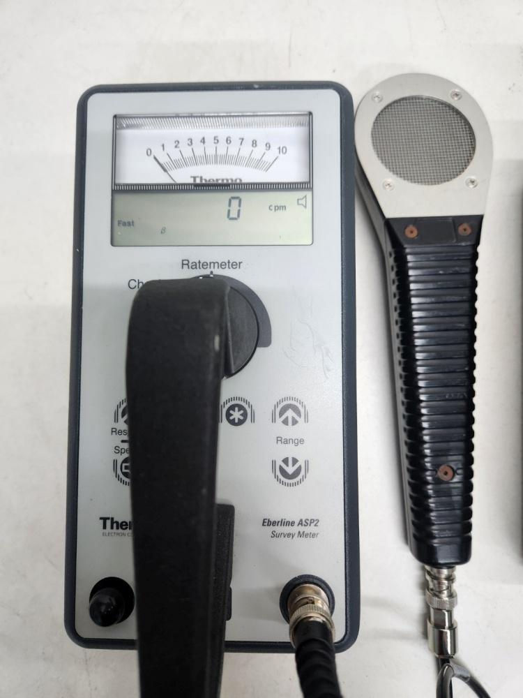Thermo Eberline ASP2 Survey Meter / HP 360 Hand Probe