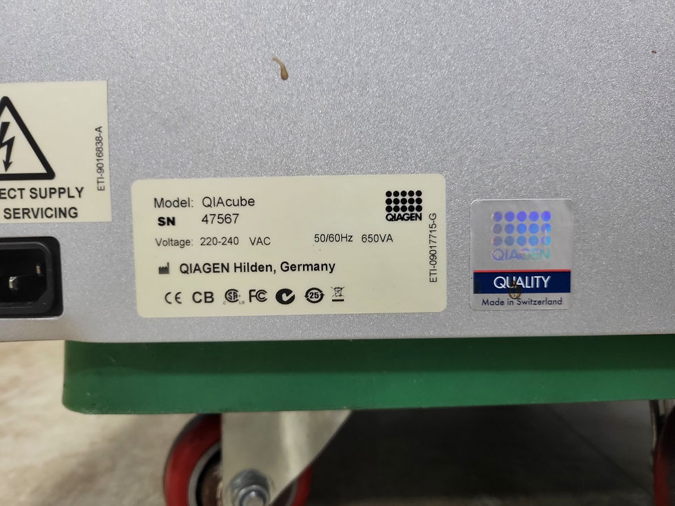 Thumbnail: QIAGEN QIAcube Automated DNA RNA Isolation Purification System