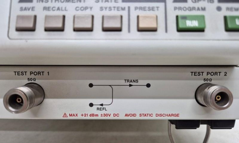 Thumbnail: ADVANTEST R3765BH Network Analyzer