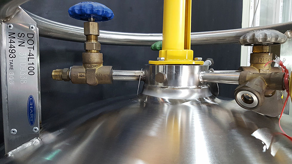 Thumbnail: MVE Dura-Cyl 230LP Nitrogen Tank