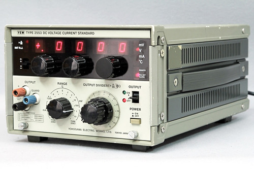 YOKOGAWA Type 2553 直流標準電圧電流発生器 正常動作品 【公式通販】