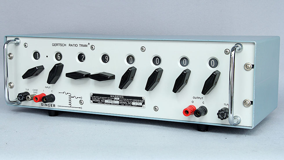 Thumbnail: Singer Gertsch RT-18 Ratio Transformer