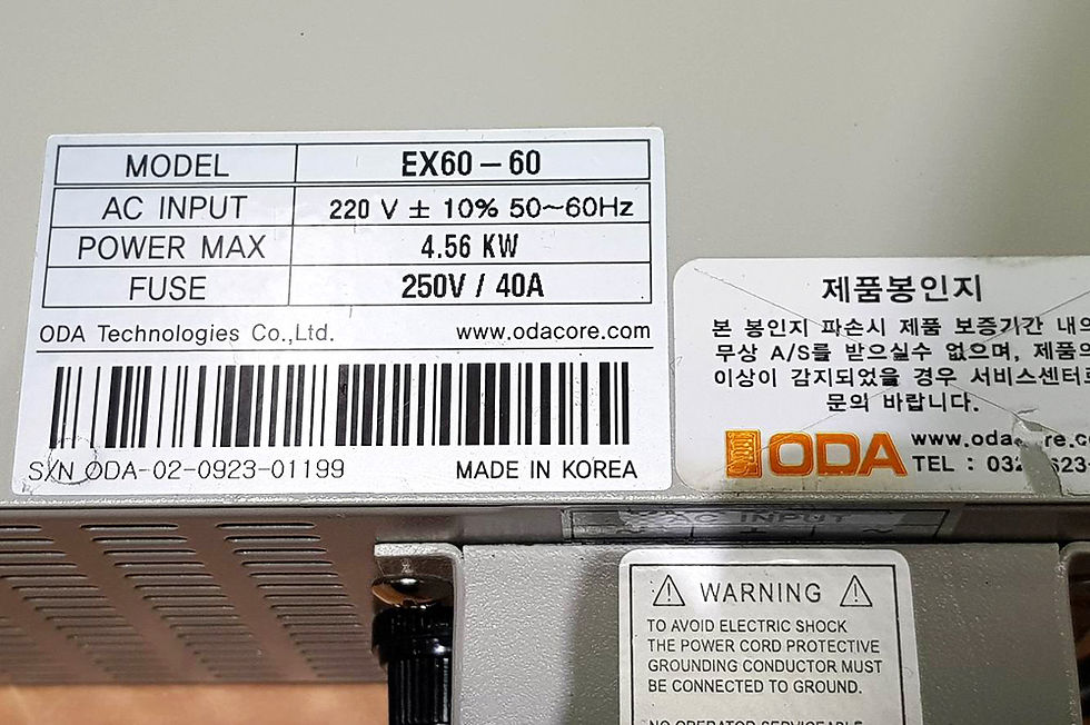 Thumbnail: ODA EX60-60 Power Supply