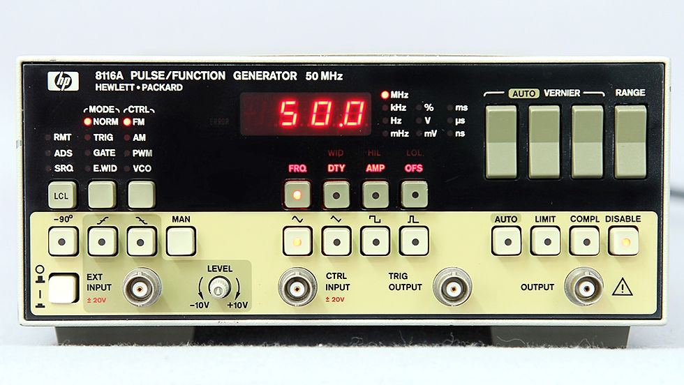 Thumbnail: HP 8116A Pulse/Function Generator