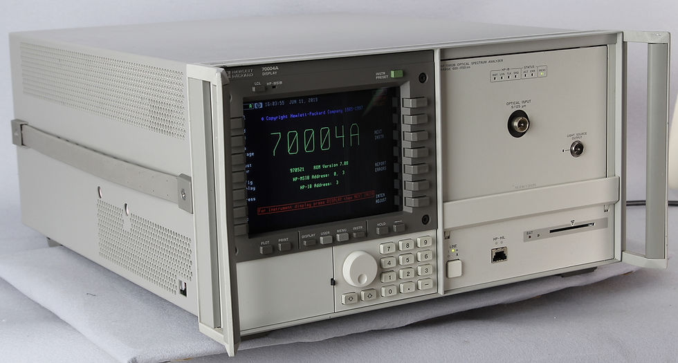 Thumbnail: HP 70952B+7004A Optical Spectrum Analyzers
